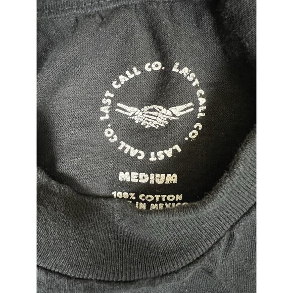 Last Call Co Long Sleeve T-Shirt Size M “Misfortune Teller” Black - Picture 4 of 9